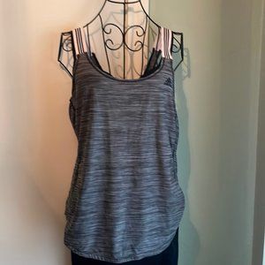 Adidas Athletic Tank Top grey M